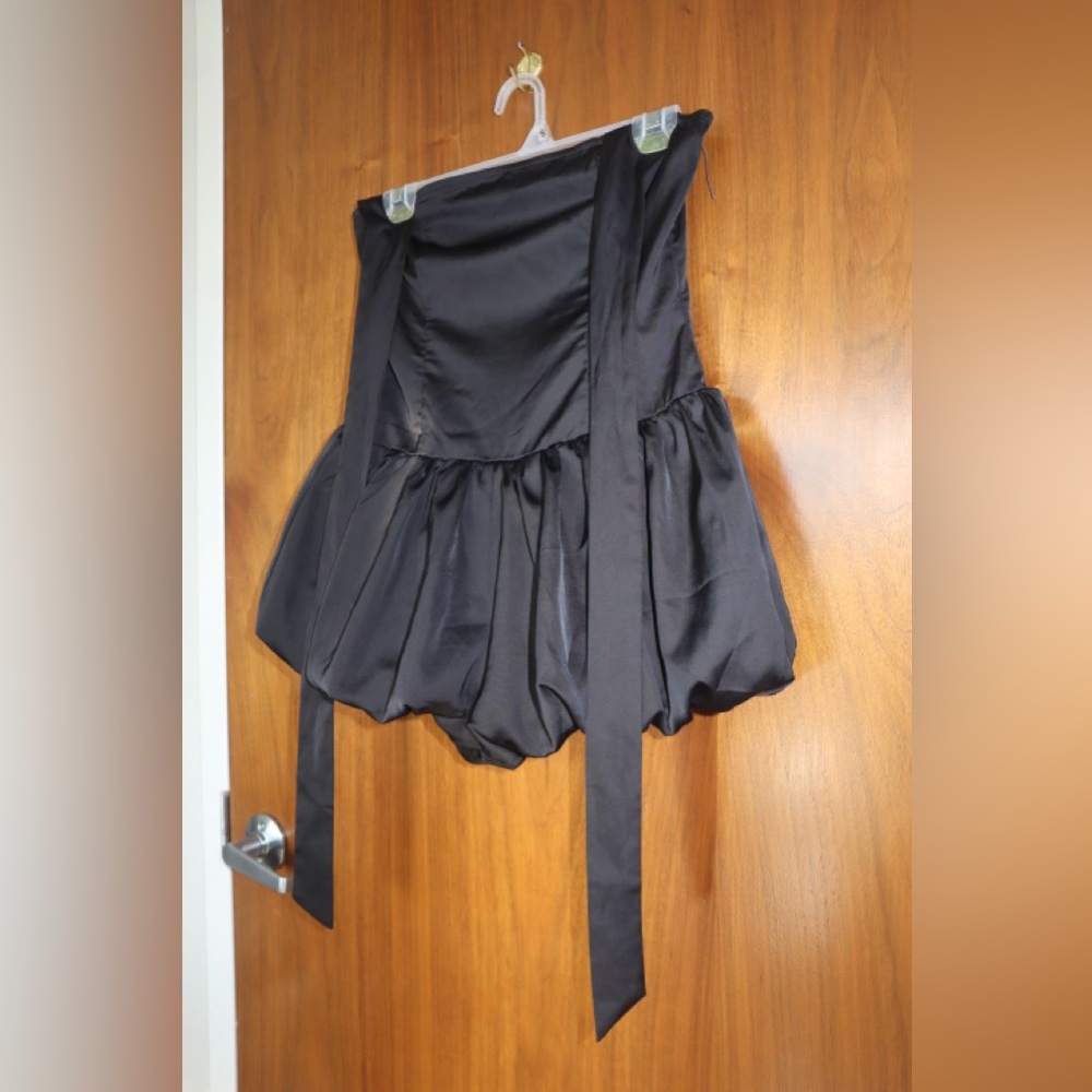 Black Halter Top - Picture 2 of 4